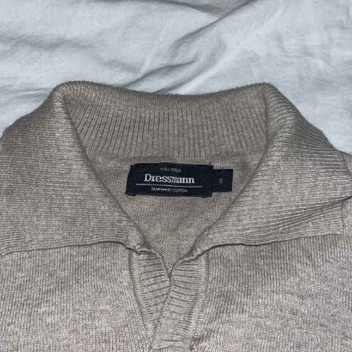 Dressman tröja med krage - 90