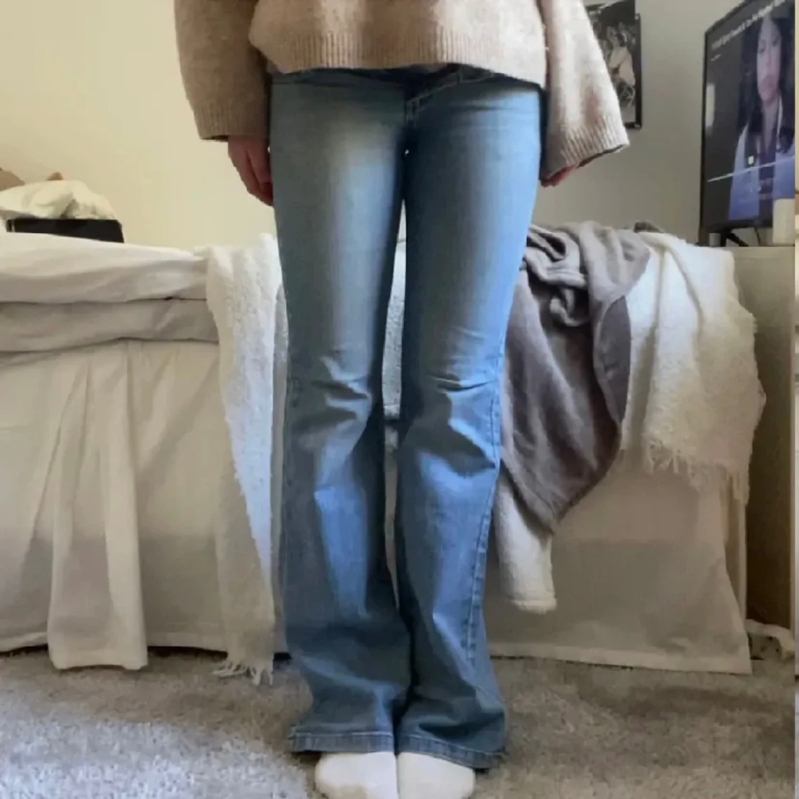 Lågmidjade jeans - 1