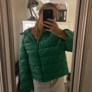 Grön jacka från Zara - As cool grön jacka från Zara som nästan aldrig använts!💚💚kom privat vid minsta fundering 