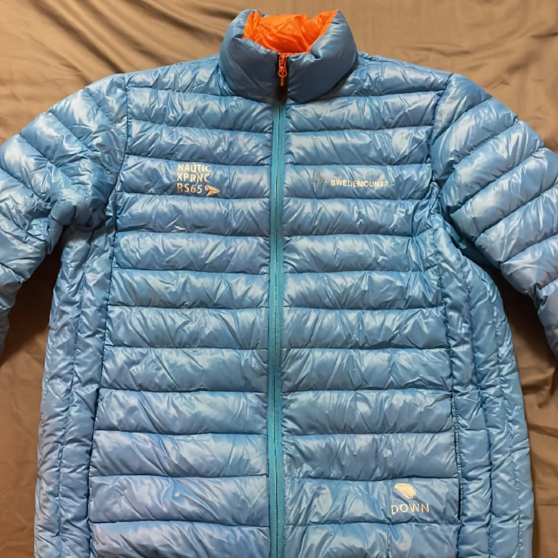 Blå Swedemount jacka