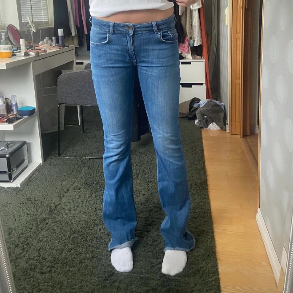 Lågmidjade jeans - 90