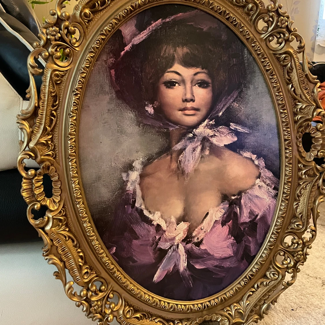 Lady Danbury Framed tavla - 91