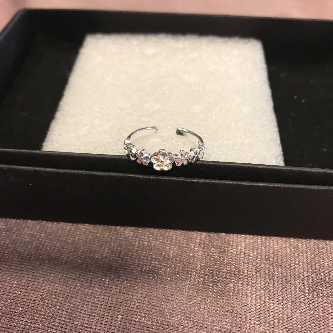 925 Silverpläterade Ring  - 91