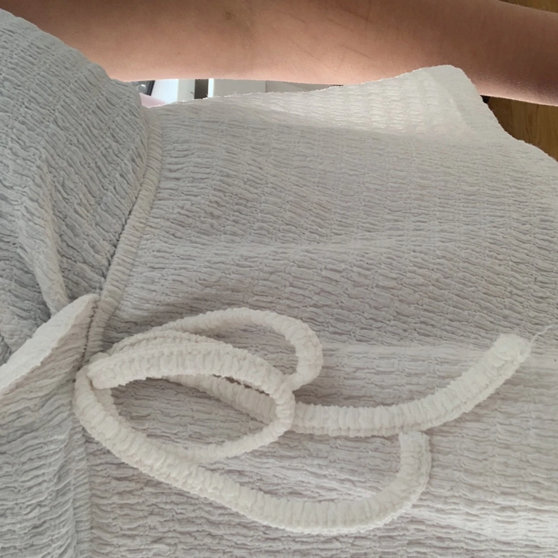 Vit blus/linne/topp - 91