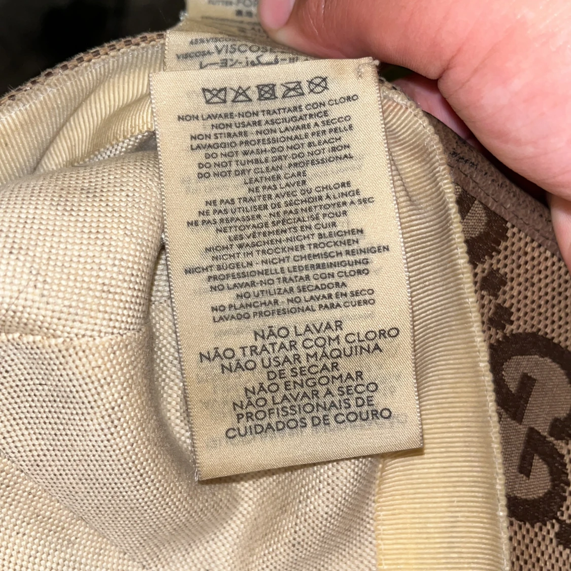  Beige  Gucci keps  - 91