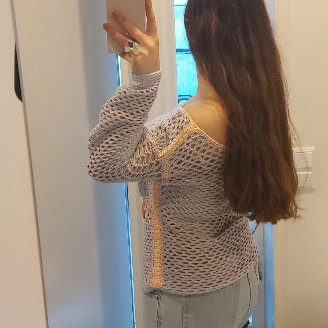 Handvirkad tröja - 91