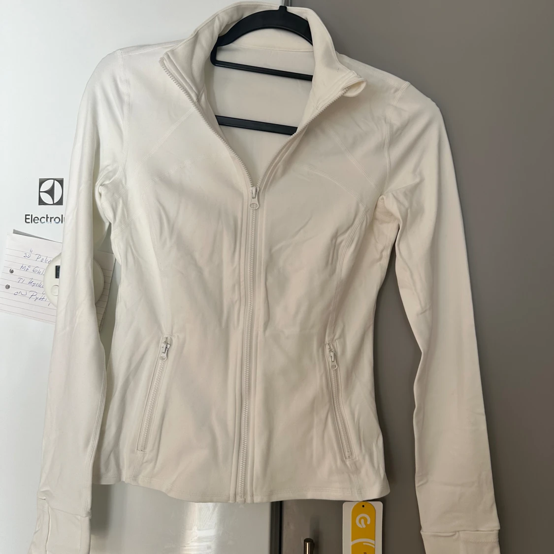 Vit träningsjacka  - 91