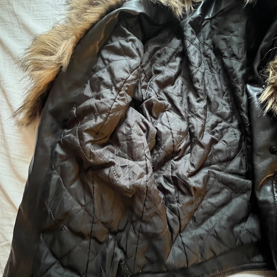 Päls skin jacka  - 90