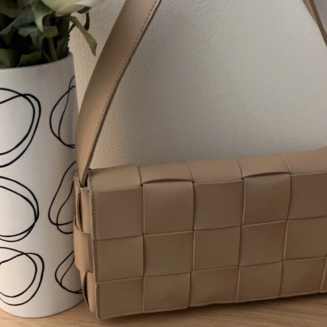 Beige väska  - 90