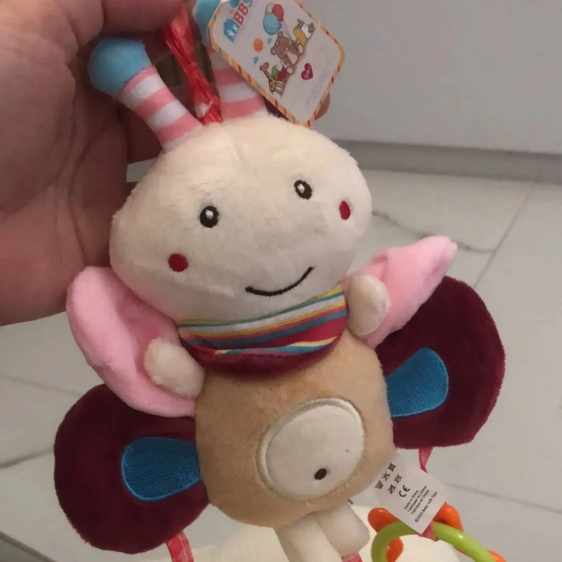 Beautiful Newborn Baby Plush Stroller Toys Baby  - 90