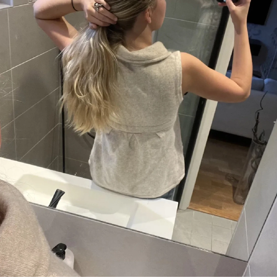 Jättecool stickad väst/tröja💕 - 91