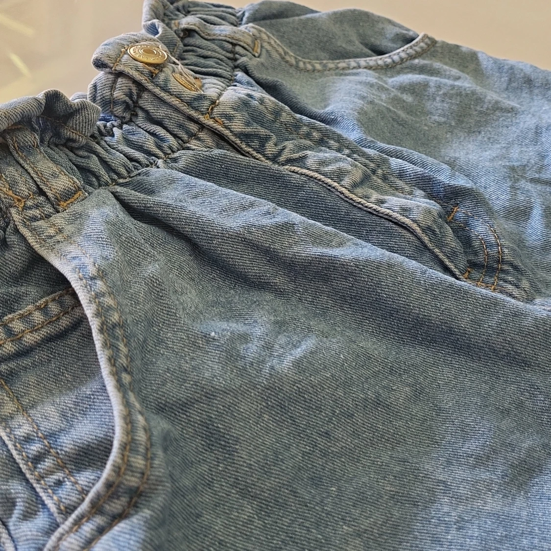 Blå jeansshorts från LAB Industries - 92