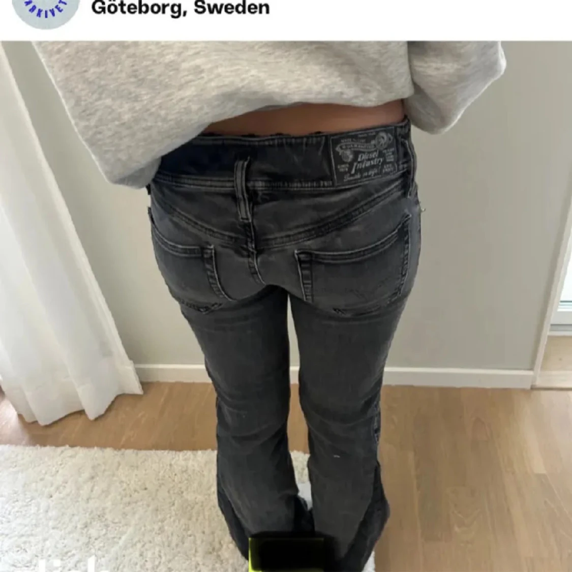 Lågmidjade disel jeans - 90