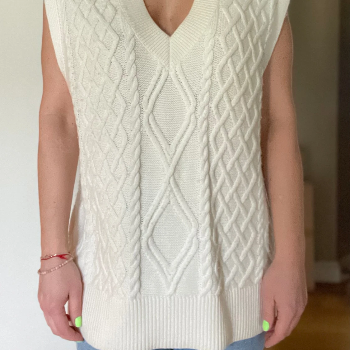 Stickad slipover från & Other Stories - 90