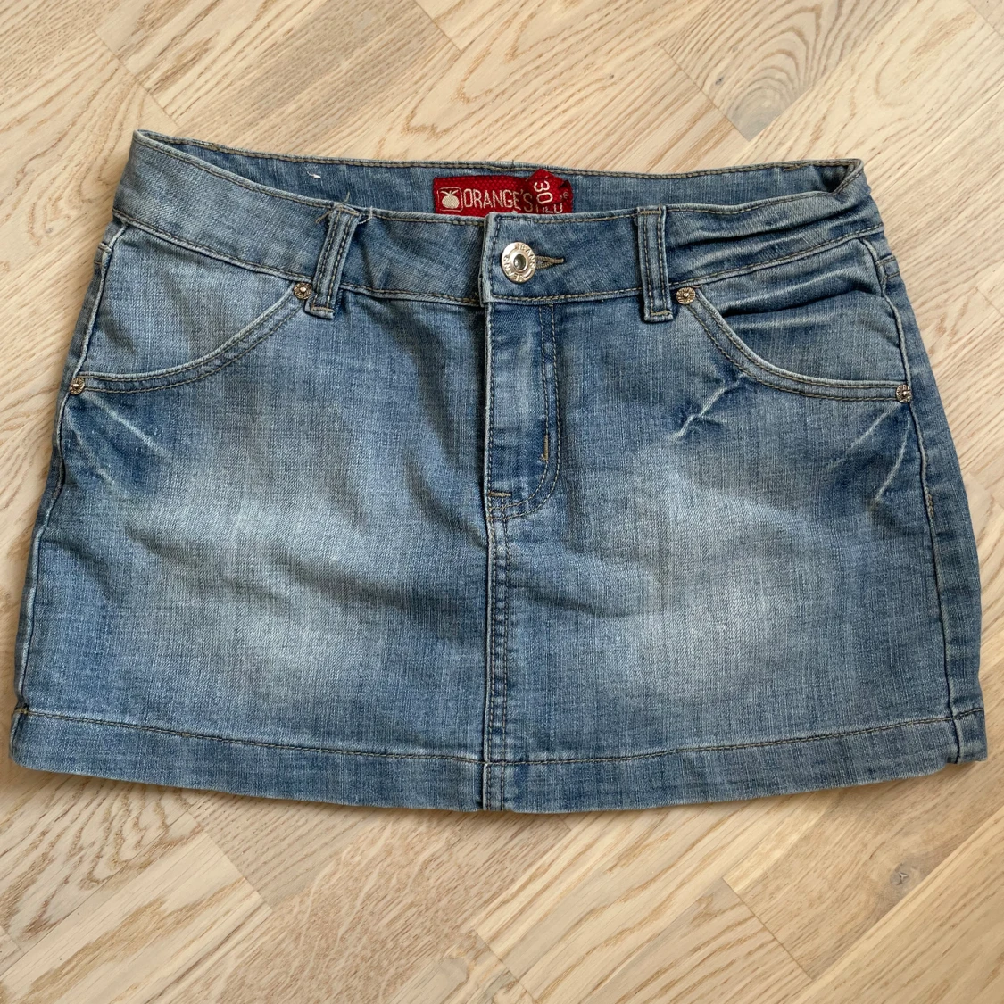 Vintage jeanskjol - 90