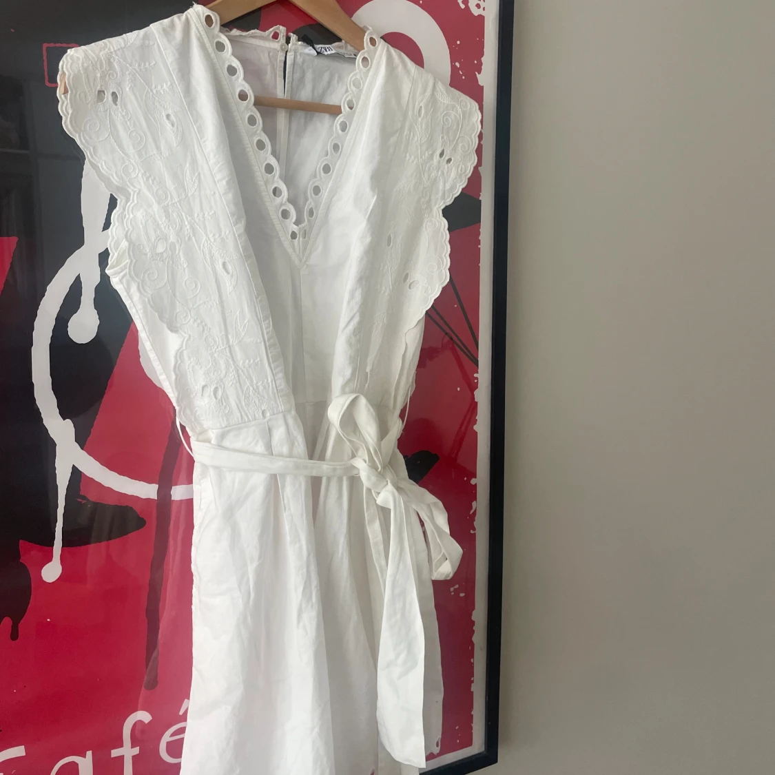 Jumpsuit Zara Broderier Vit - 92