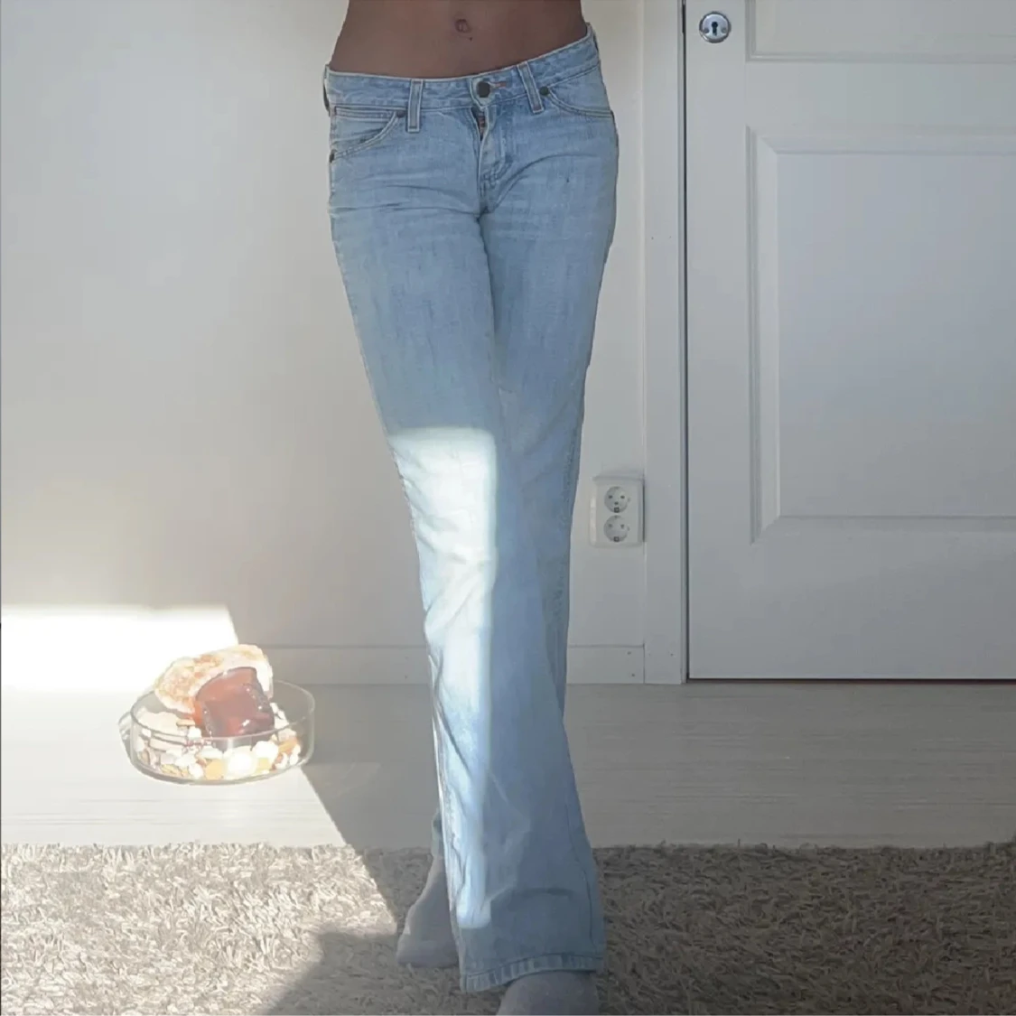 Lågmidjade jeans - 90