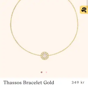Thassons Bracelet gold  knappt använt därav inte defekter!🩷🎀