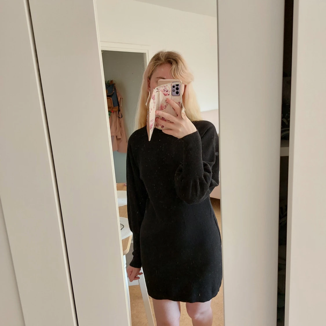 Turtleneck klänning - 90