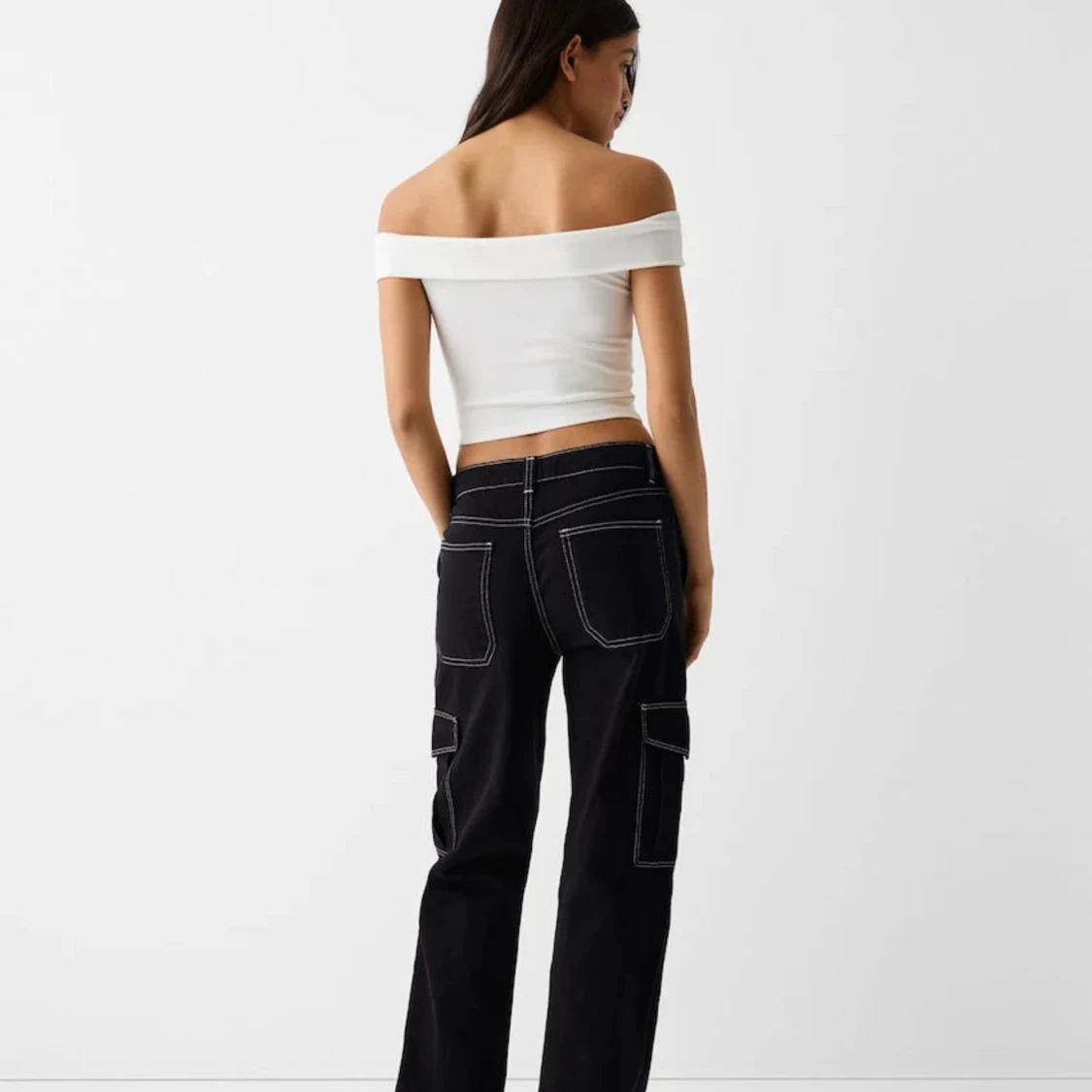 Cargobyxor med kontrastdetaljer - 91