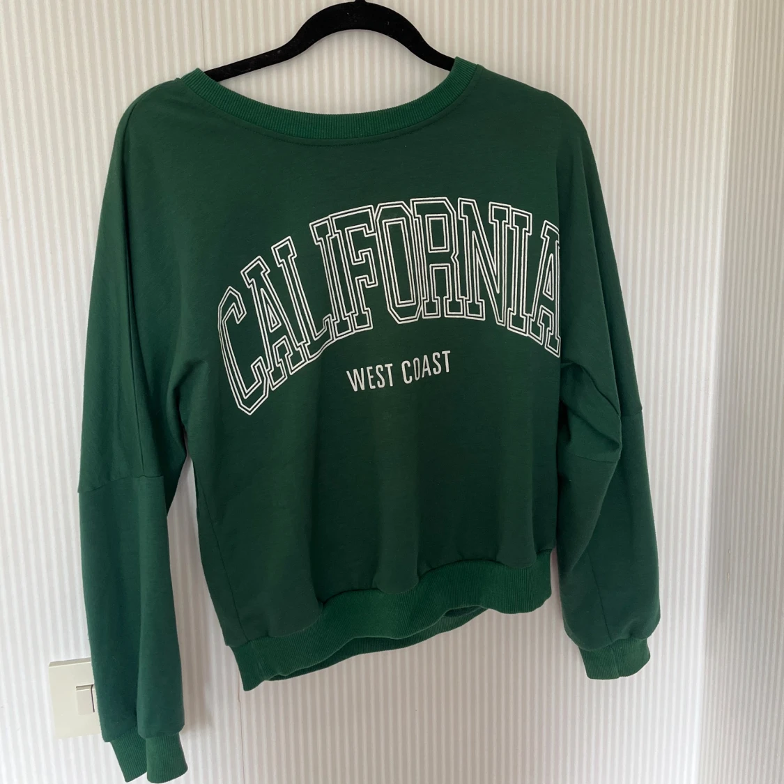 Grön långärmad tröja - 90