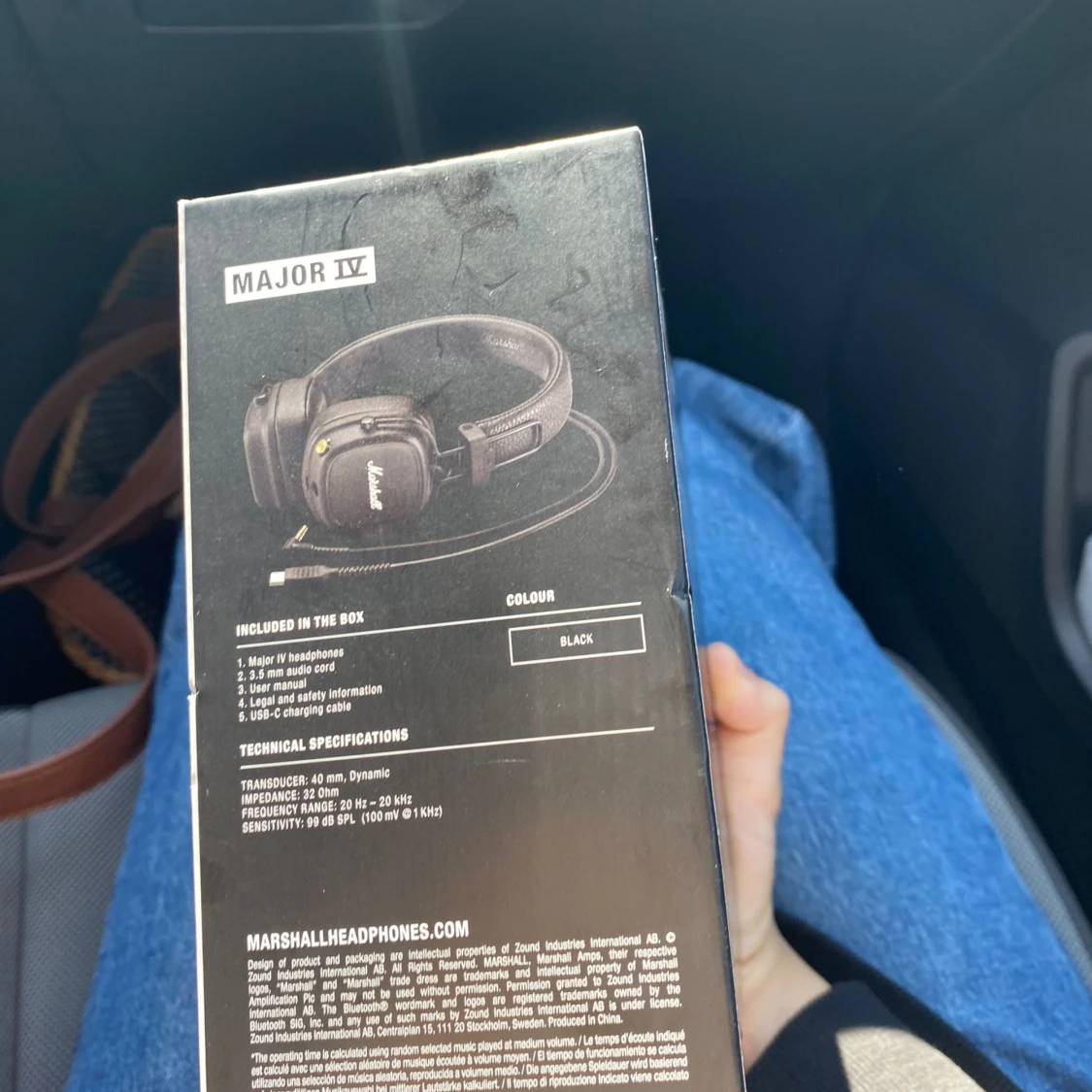 Marshall hörlurar  - 90
