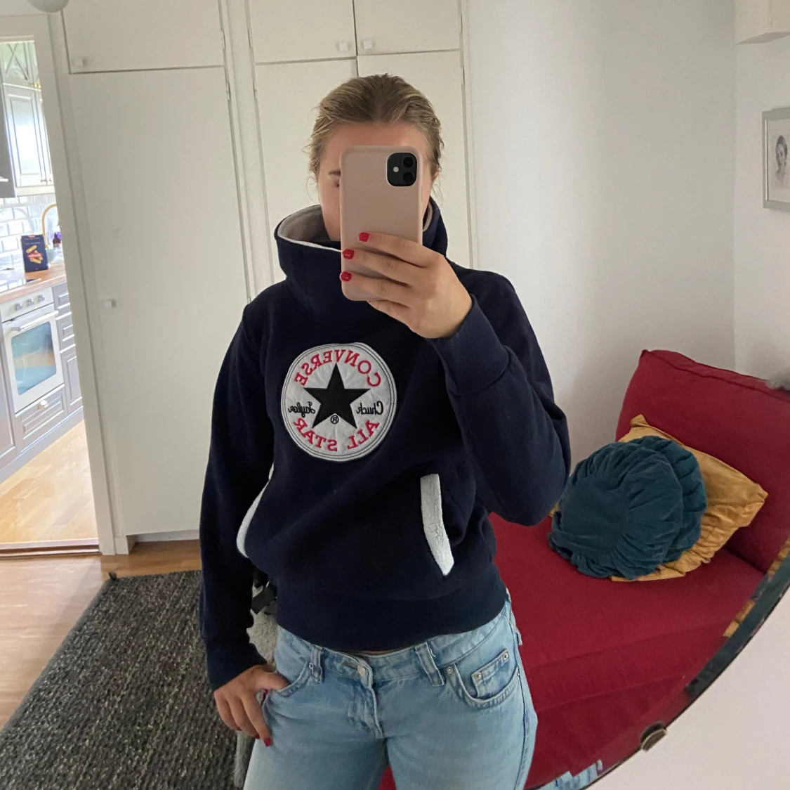 Converse hoodie  - 90