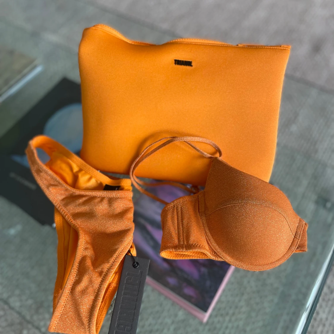 TRIANGL - SARIA PAPAYA SPARKLE