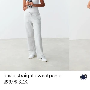 Grå mjukisbyxor - Säljer ett par ljusgrå mjukisbyxor ifrån gina tricot då de inte kommer till användning. Byxorna är raka i benen, lågmidjade samt har knyte i midjan. Ganska långa, passar de upp till 170cm skulle jag säga. Fint skick.