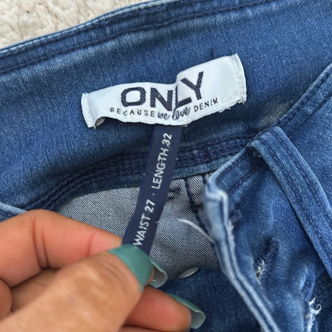 Blå jeans från ONLY - 91