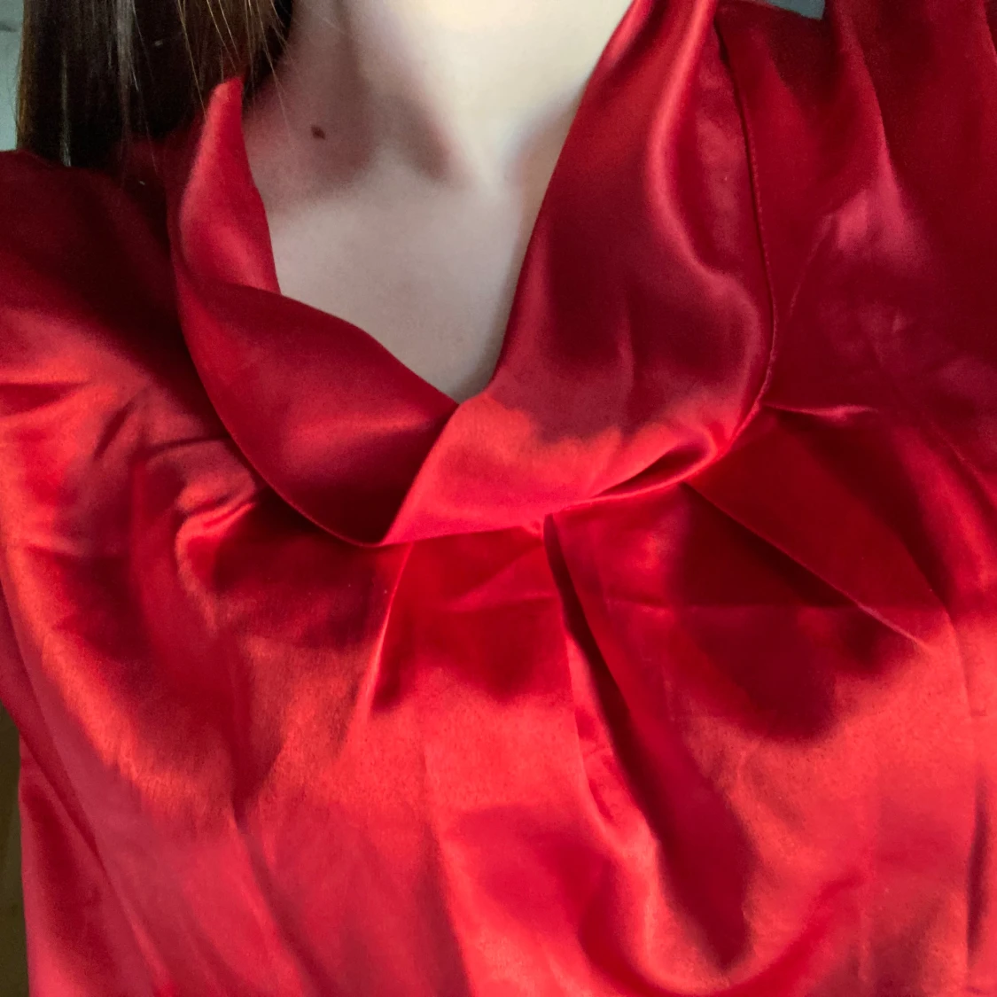 Somrig röd blus - 90