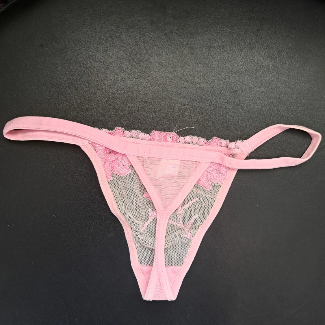 Blå och rosa stringtrosor  - 91