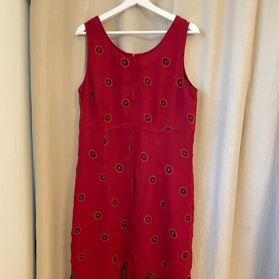 röd vintageklänning🍓 - 91