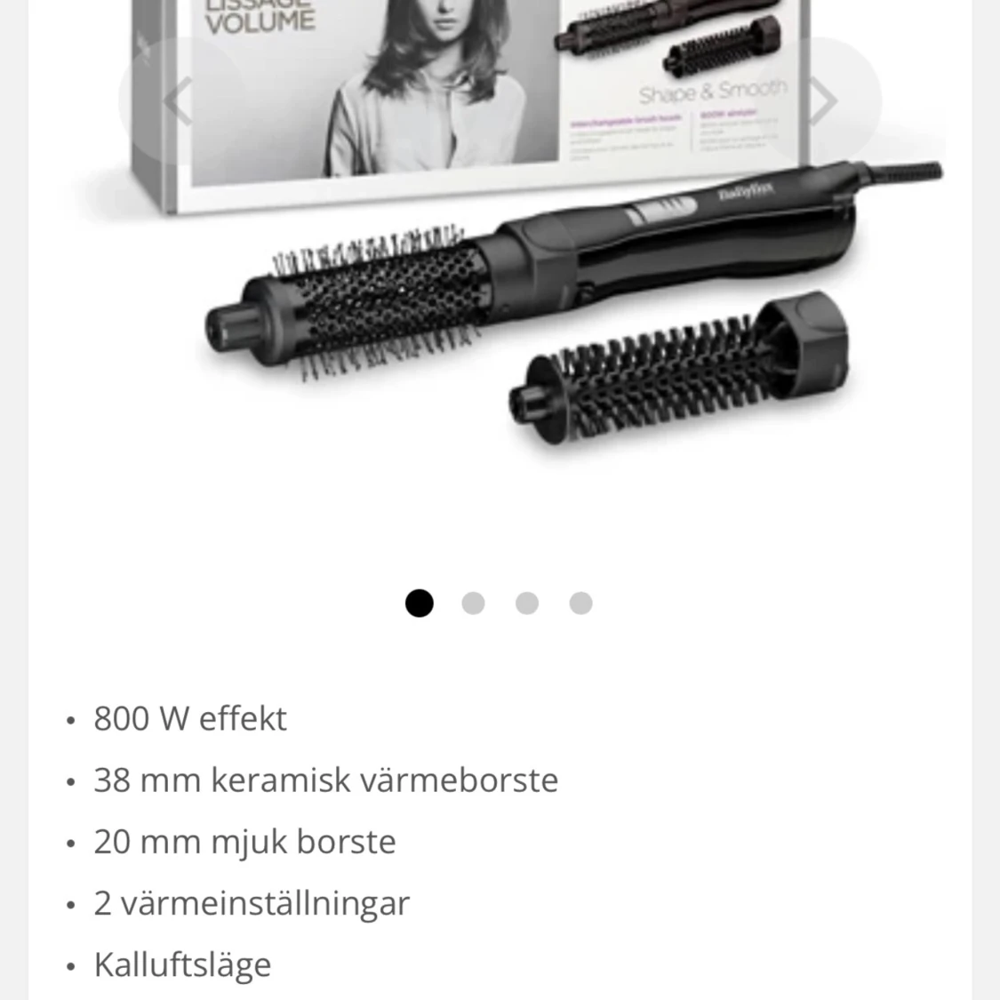 Varmluftsborste  - 93