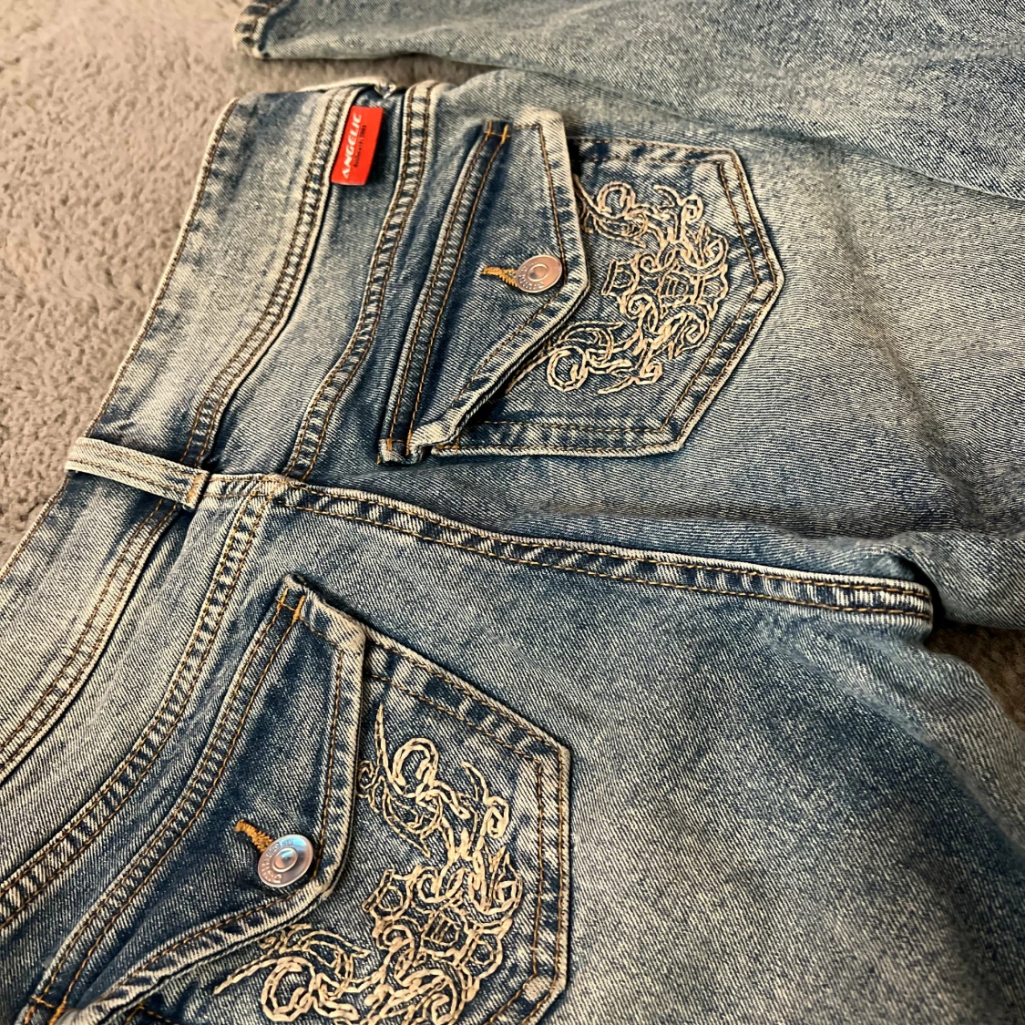 Low waist bootcut jeans  - 92