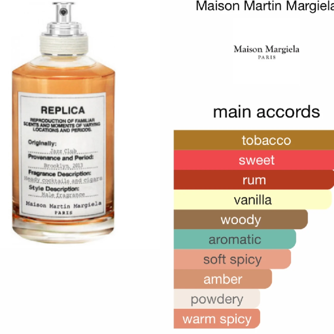 Replica jazz club masion margiela 30ml edt - 91
