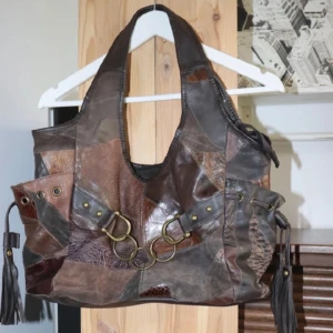 Skitcool läderväska💓💓 - Superfin vintage brun väska!💓 I vintage skick!💕