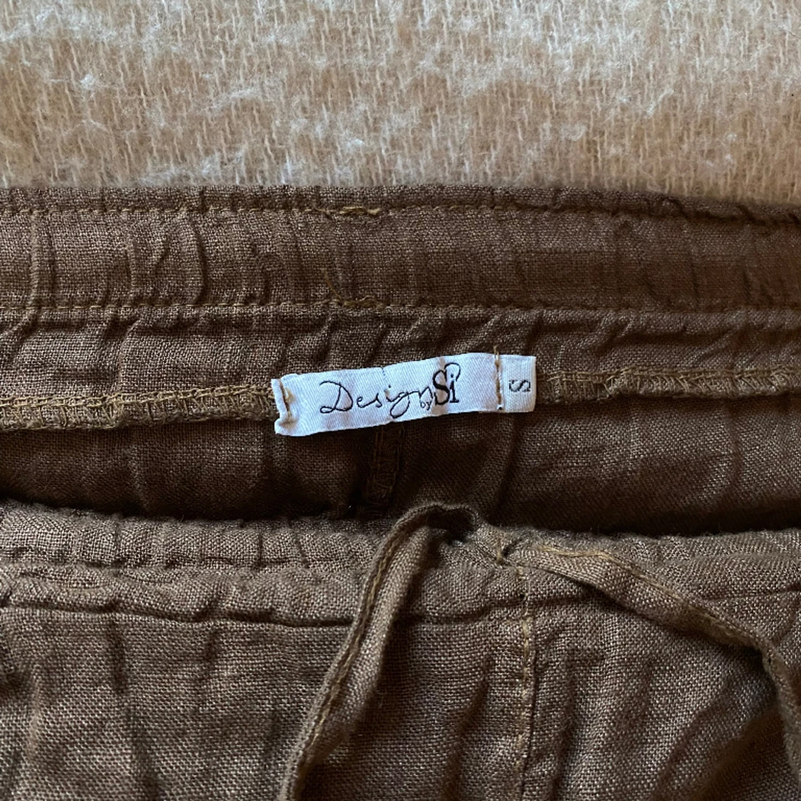 Bruna linnebyxor - 91