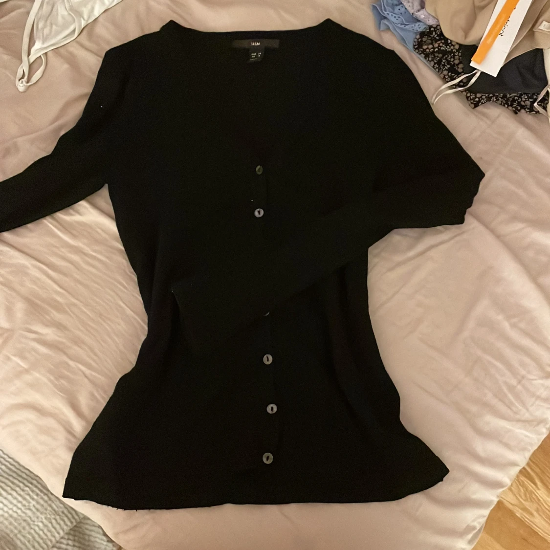 Svart kofta från H&M