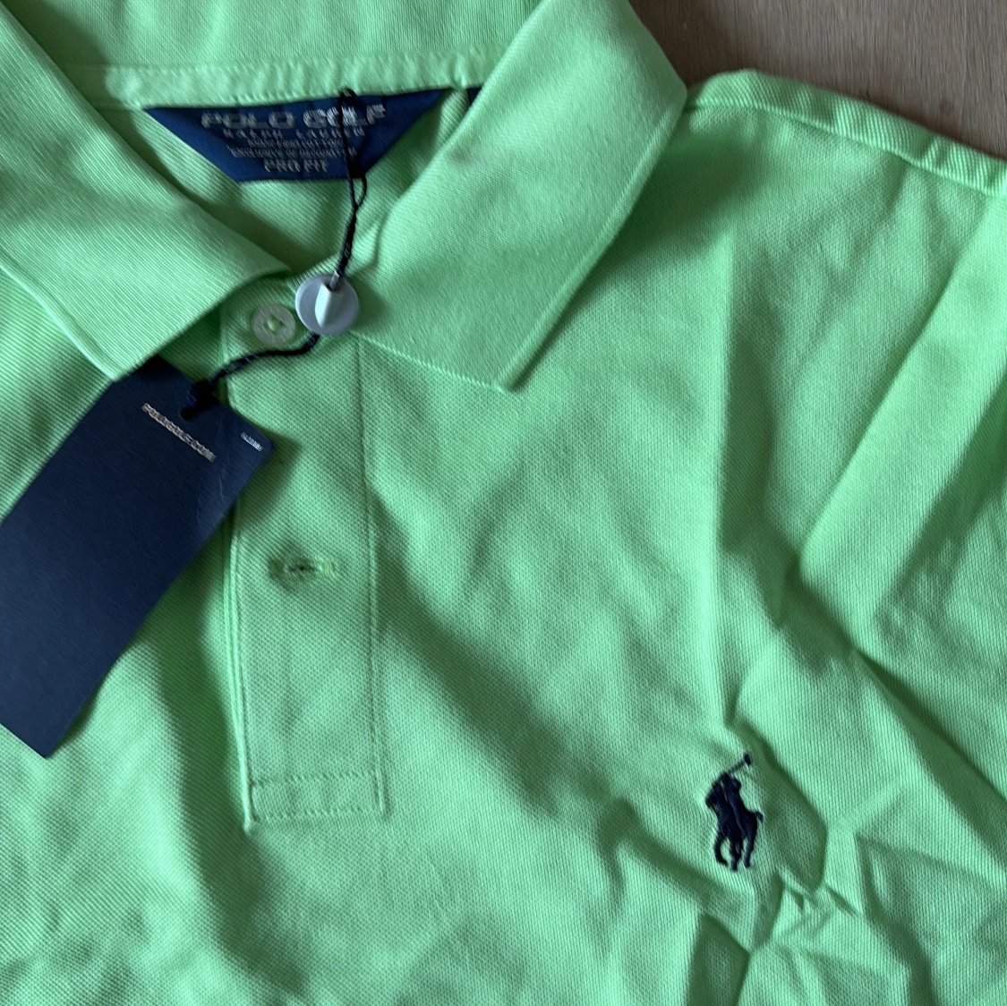 Grön pikétröja från Ralph Lauren - 1