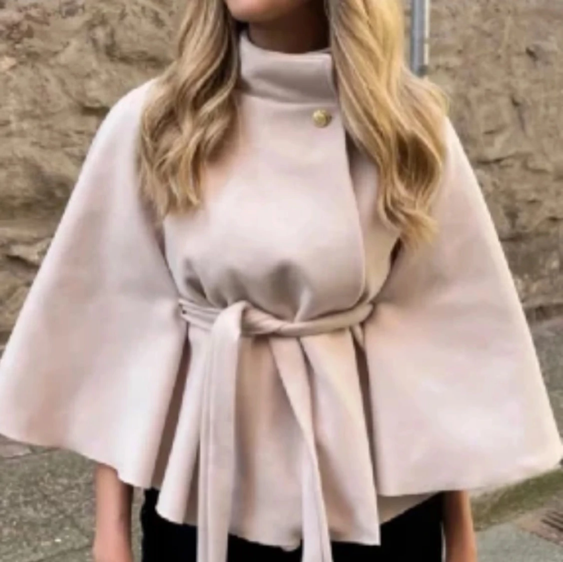 Missäy Poncho Beige