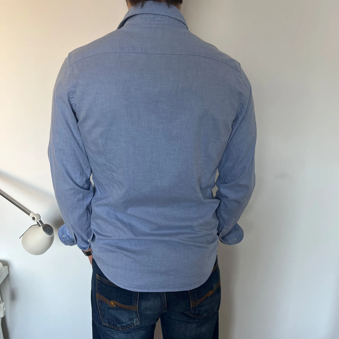 Ljusblå skjorta från Massimo dutti  - 1