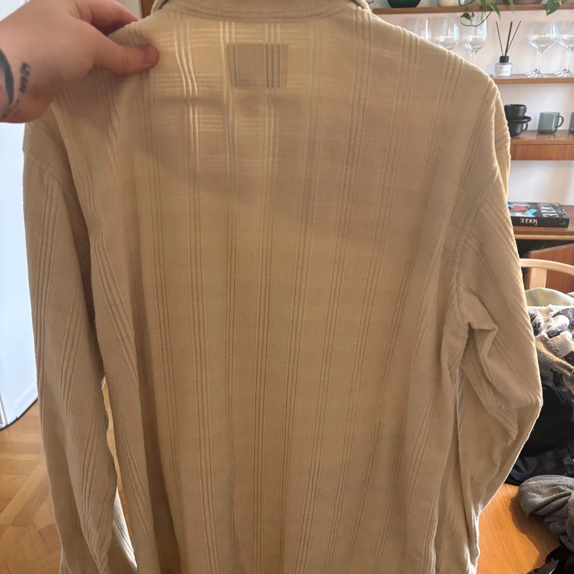 Beige overshirt från Vailent i Manchester material - 1
