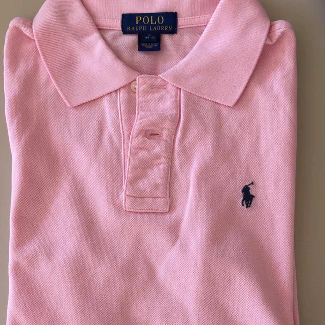 Rosa pikétröja från Ralph Lauren - 1