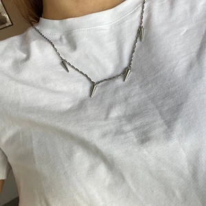 Halsband med nitar - Jag säljet ett jättesnyggt silver halsband från edblad eftersom att det inte kommer till användning. Aldrig använt.💕