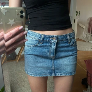 Lågmidjad jeanskjol - Superfin lågmidjad jeanskjol😚