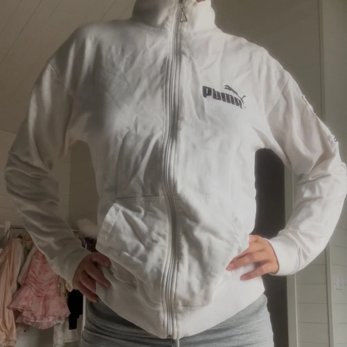Vit ziptröja från Puma - 2