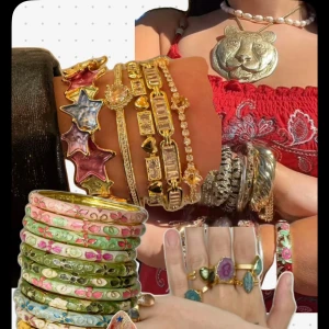 Chunky jewellery sökes!! - Jag söker smycken i  denna stil💗Har du något likande och vill sälja hör gärna av dig! 💗