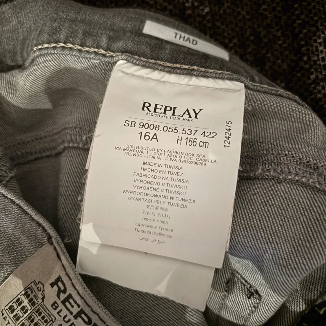 Gråa jeans från Replay - 2