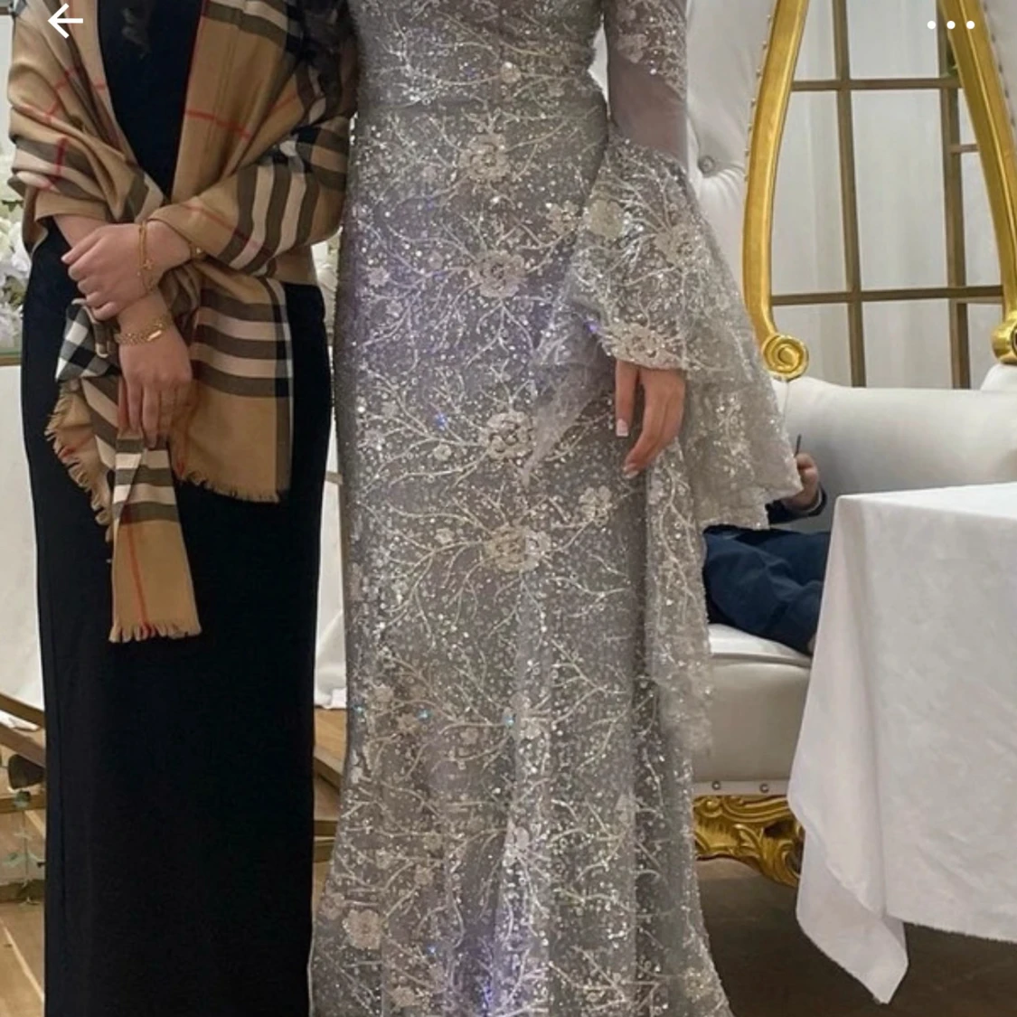 Glittrig långklänning från MKMoli - 2